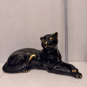 Porzellan Schwarz Gepard