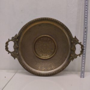 Antike Messing Teller