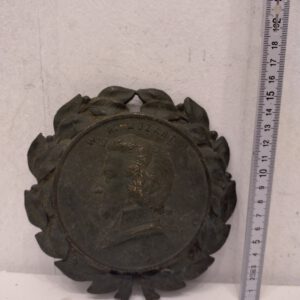 Mozart antike Bronze Relief