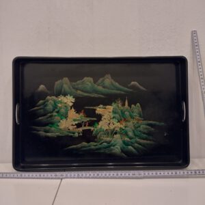 . Chinesisch Lacktablett