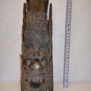 Antike Südost Asia Ebenholz Maske