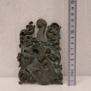 Antike Bronze Wappen