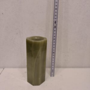 . Onyx grüne Vase