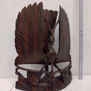Pfau Ebenholz Skulptur