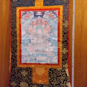 Antike handgemaltes tibetisches Thangka