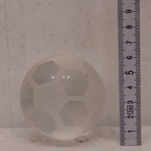 Glas Kugel Fußball